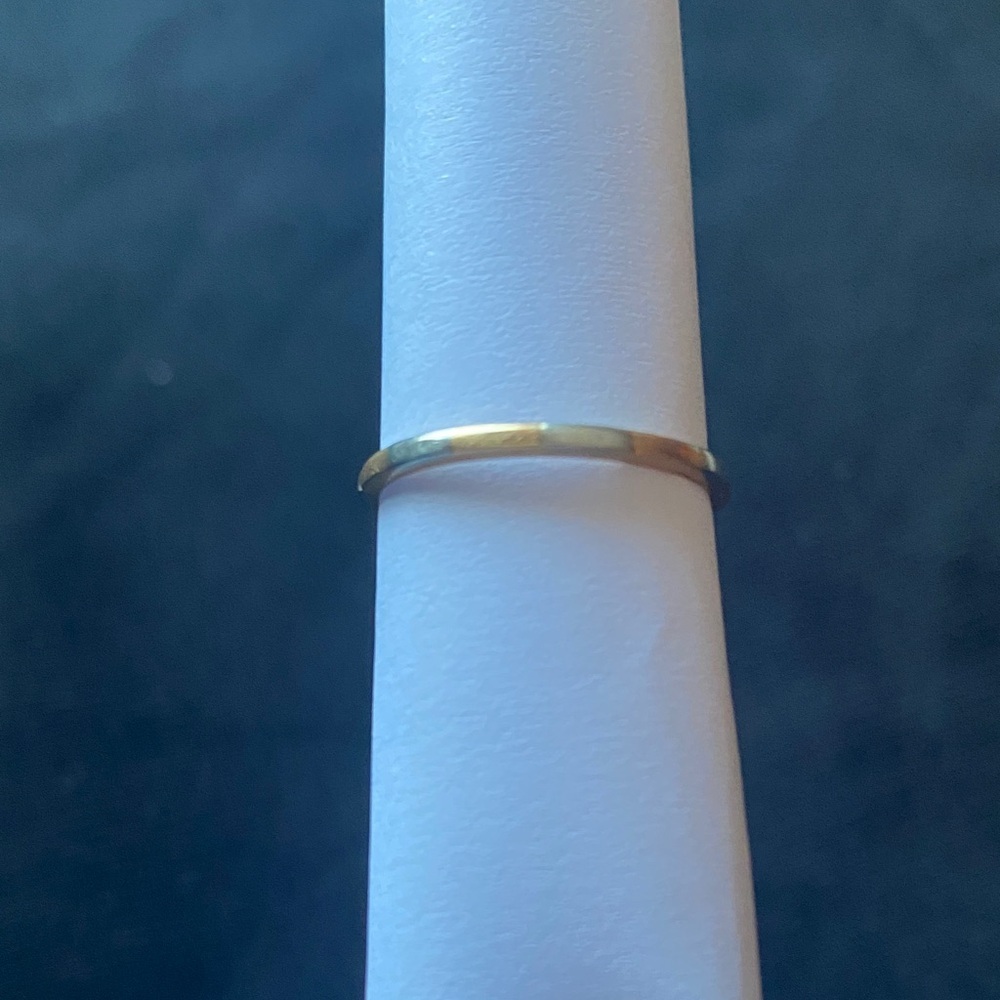 14k 18k white and yellow Gold Bluebird Women's Band Ring